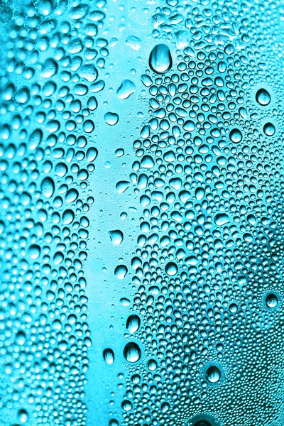 Краплі води макросу — стокове фото