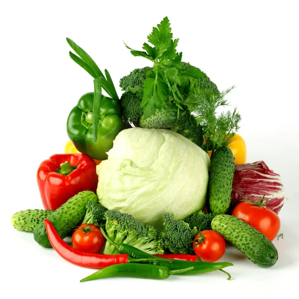 Stora vegetariska högen — Stockfoto