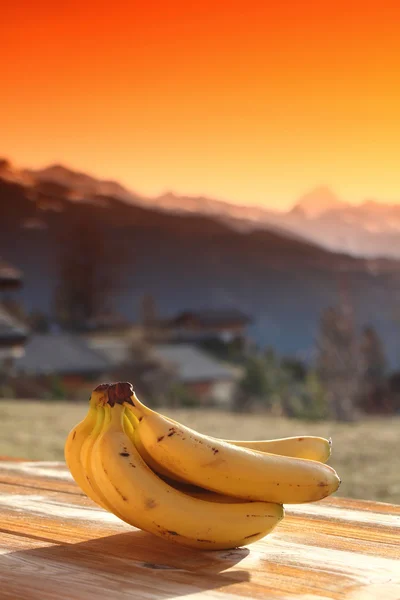 Свежие бананы — стоковое фото