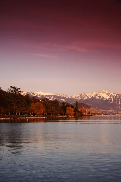 Jezioro Genewskie — Zdjęcie stockowe