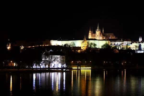 Gece Prag — Stok fotoğraf
