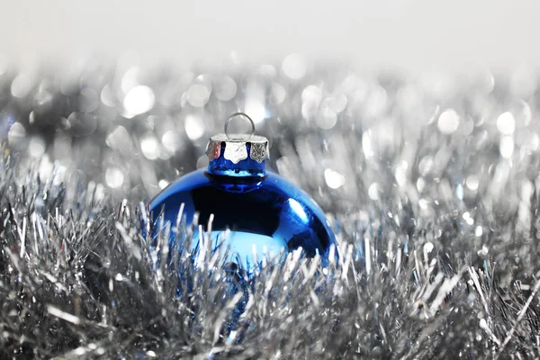 Mavi Noel balosu — Stok fotoğraf