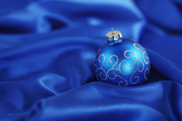 Cartão de Natal Azul — Fotografia de Stock