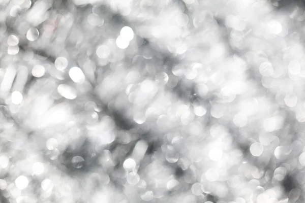 Срібні Боке фону — стокове фото