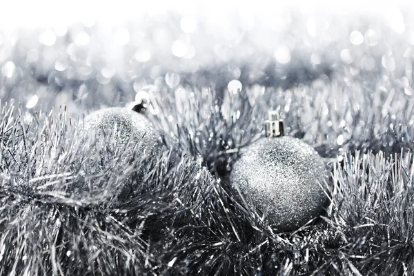 Ezüst karácsonyi bál — Stock Fotó