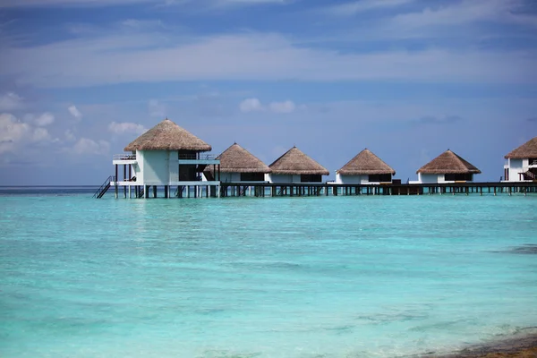 Maldivian houses — Stock Photo, Image