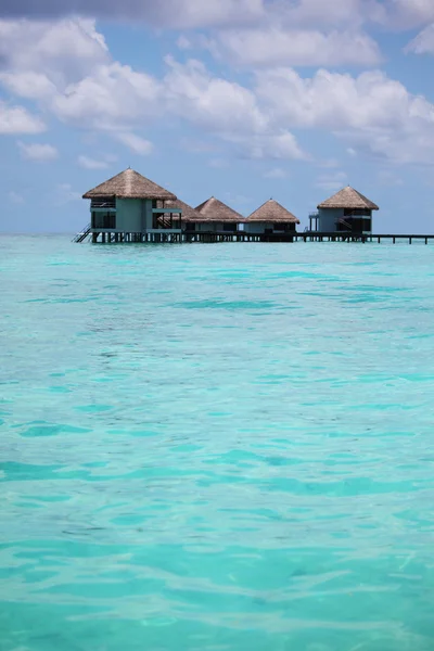 Maledivenhäuser — Stockfoto