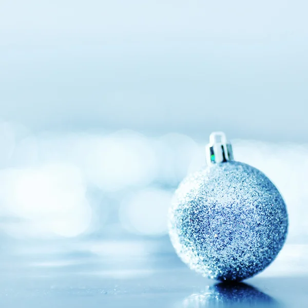 Fundo de Natal azul — Fotografia de Stock