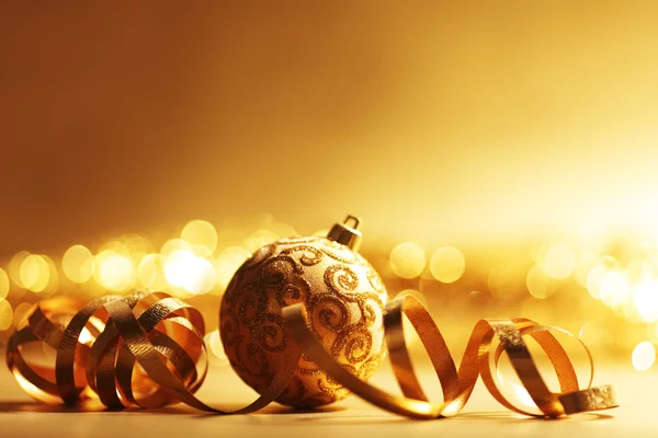 Fondo de Navidad de oro — Foto de Stock