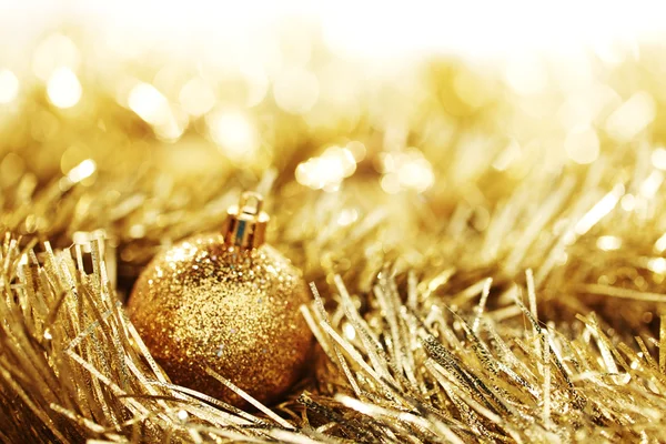 Fundo de Natal dourado — Fotografia de Stock
