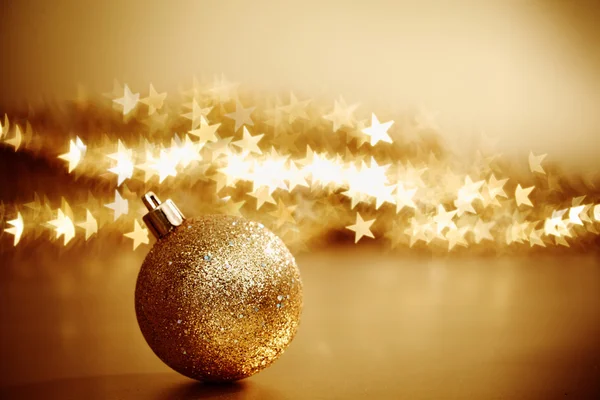 Altın christmas — Stok fotoğraf