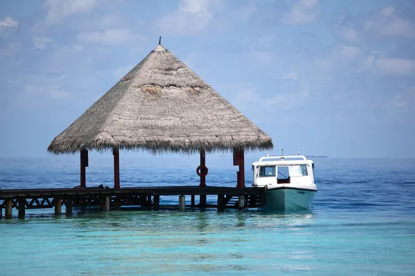 Casas das Maldivas — Fotografia de Stock