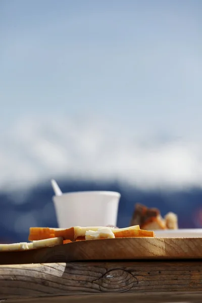 stock image Mountains coffee