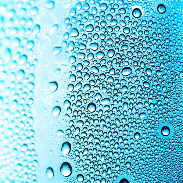 Краплі води макросу — стокове фото