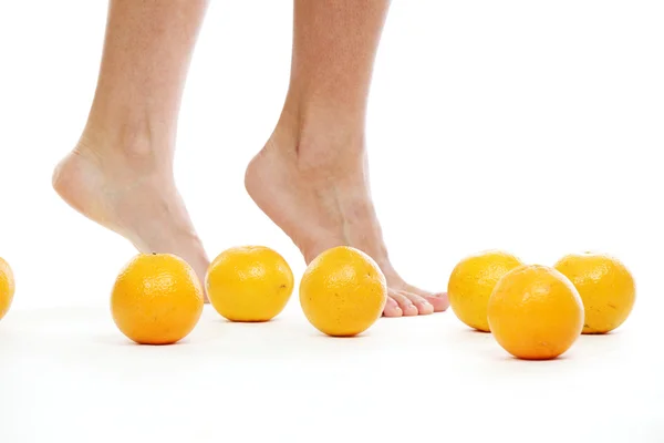 Oranges de jambe — Photo