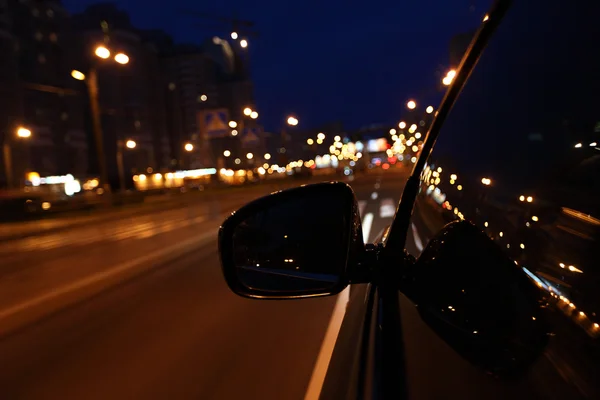 Νυχτερινή οδήγηση — Φωτογραφία Αρχείου