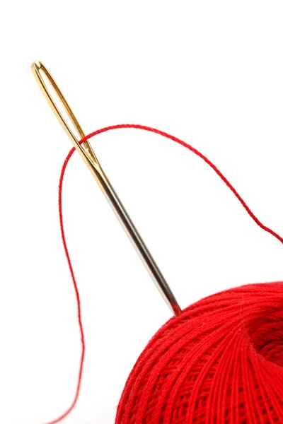 Needle thread — Stock Photo, Image