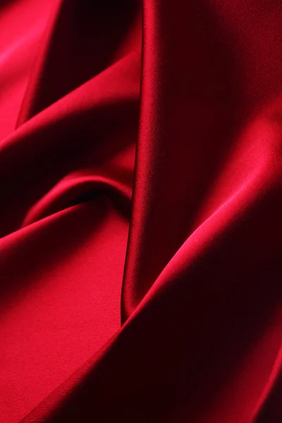 Red satin — Stock Photo, Image