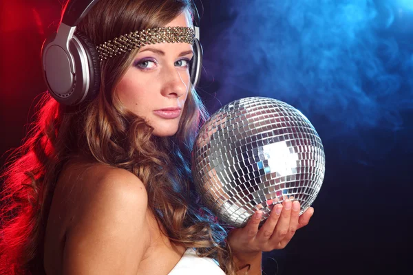 Disco-Mädchen — Stockfoto