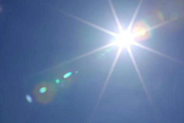 青空の太陽 — ストック写真