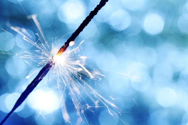 stock image Sparkler on bokeh background