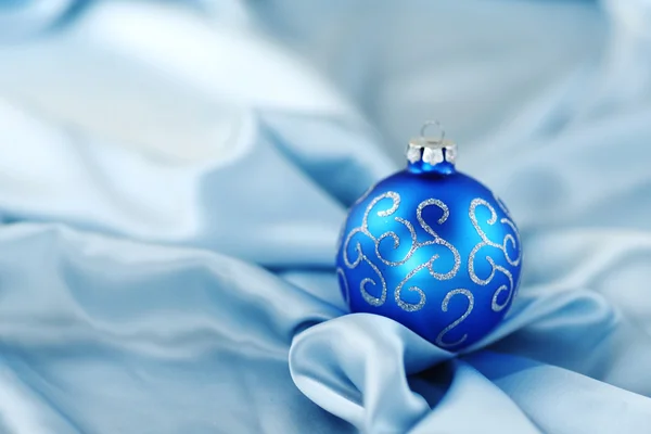 Синій Різдвяна листівка — стокове фото