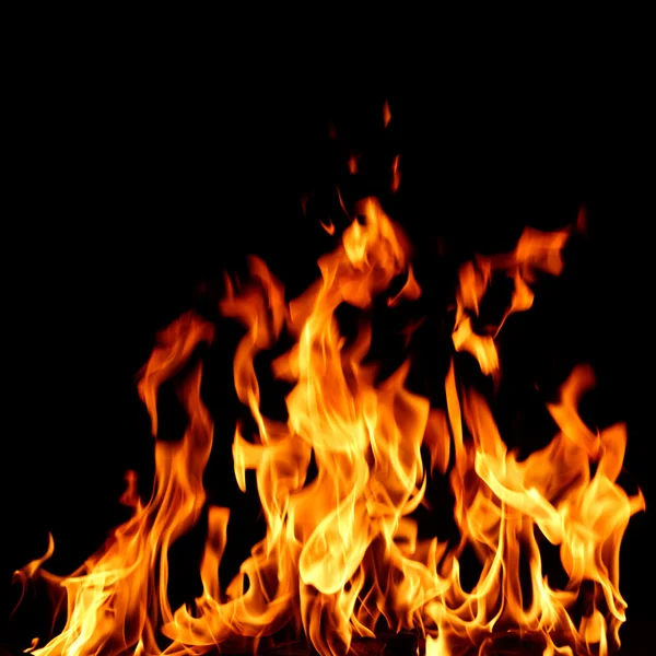 Fiamma di fuoco da vicino — Foto Stock