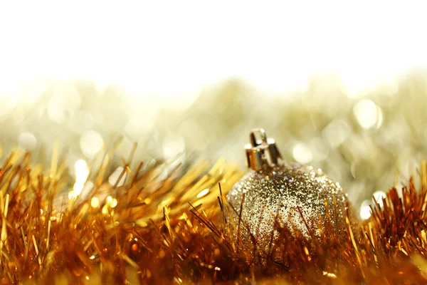 Arany karácsonyi bál — Stock Fotó