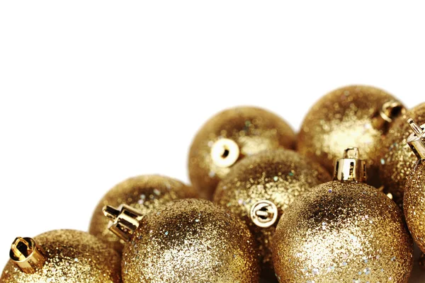 Gouden bal van Kerstmis — Stockfoto
