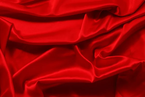 Червоний фон сатин — стокове фото