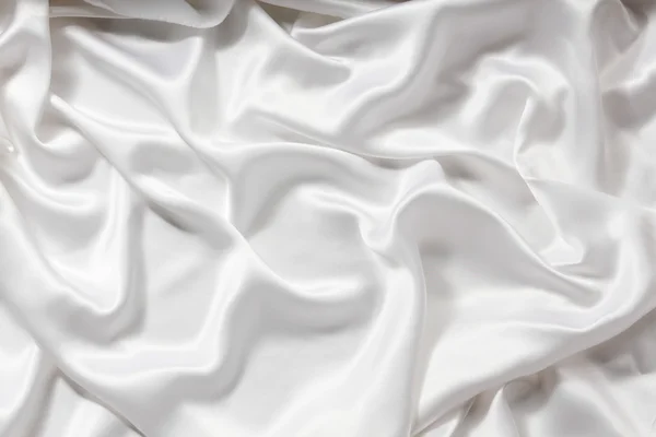Білий шовк — стокове фото
