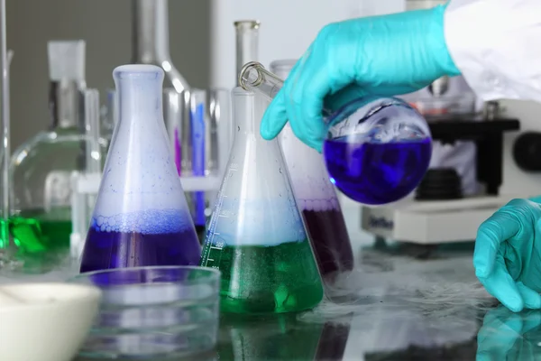 化学実験 — ストック写真
