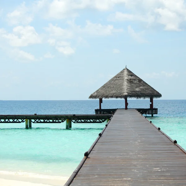 Casas de Maldivas — Foto de Stock