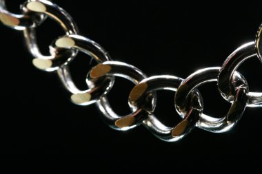 Steel chain clipart