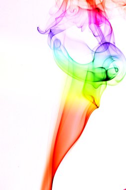 Colored smoke clipart