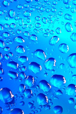 Blue waterdrops clipart