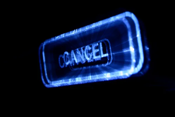 Cancelar — Fotografia de Stock