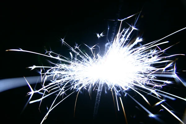 Свято sparkler — стокове фото