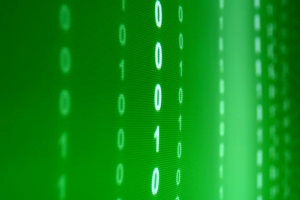 Espacio de datos verde — Foto de Stock