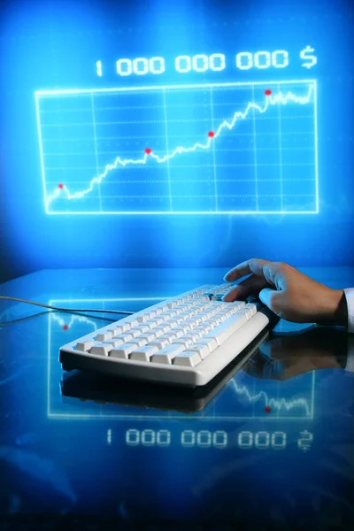 Finance data — Stock Photo, Image