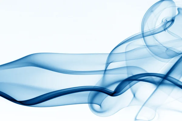 Blauer Rauch — Stockfoto