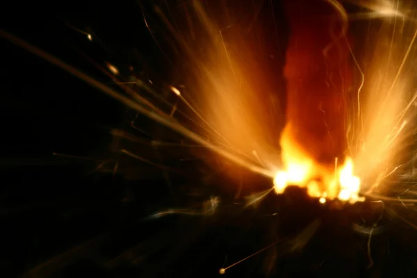 Prskavka oheň — Stock fotografie