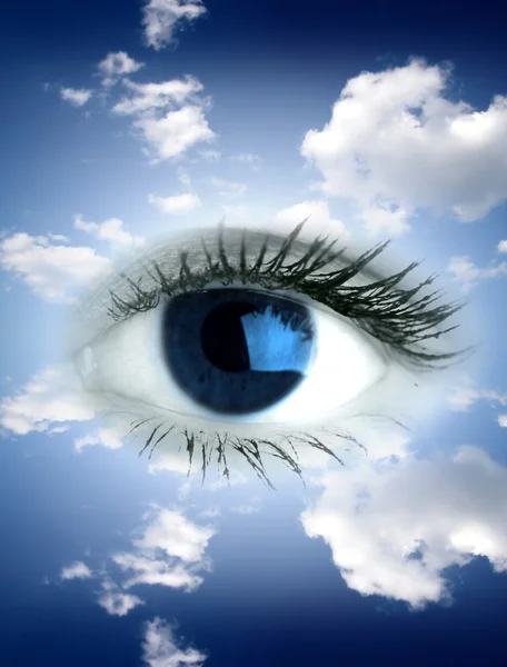 Ochi albastru — Fotografie, imagine de stoc