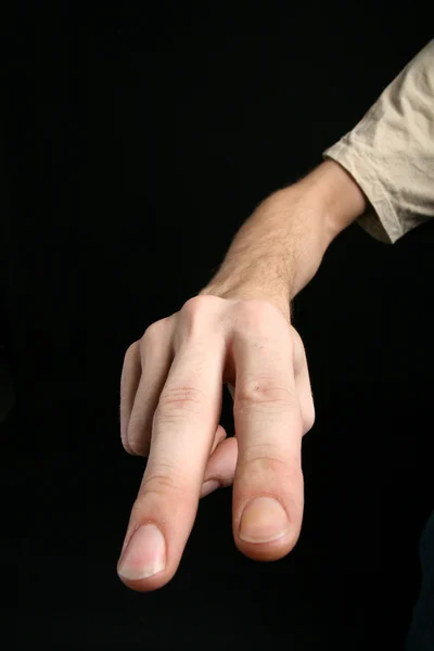 Gest ręki — Zdjęcie stockowe