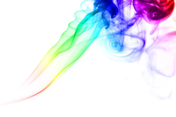Colored smoke Stock Image