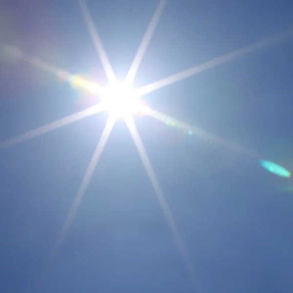 青空の太陽 — ストック写真