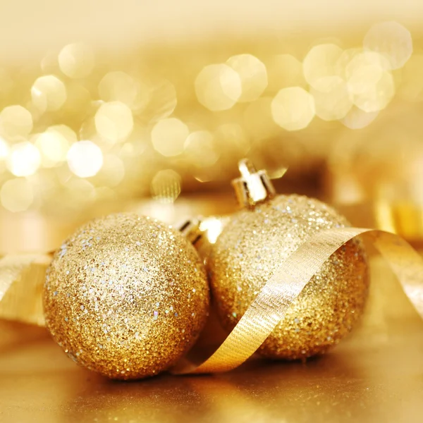 Navidad dorada — Foto de Stock