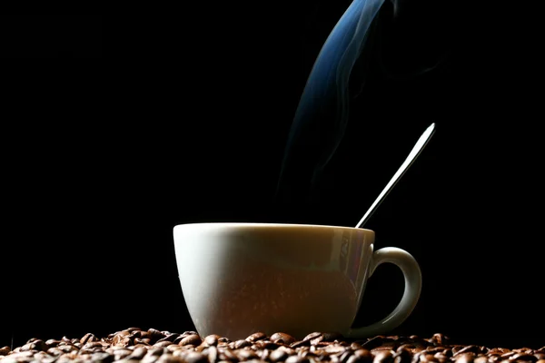 Hot morning coffee — Stock Photo, Image