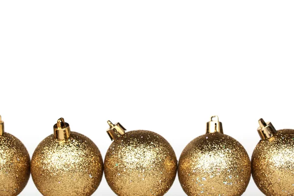 Bola de Navidad de oro — Foto de Stock