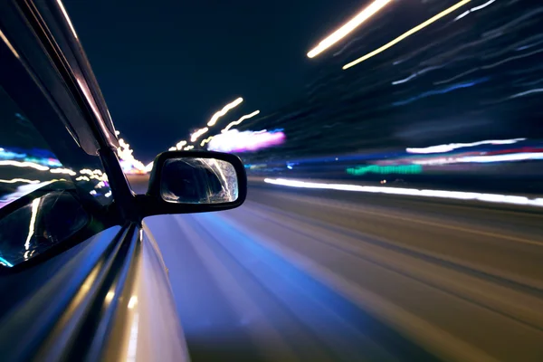 stock image Night car drive